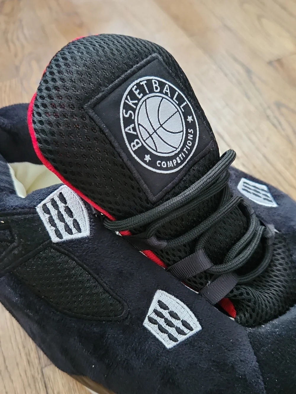 Novelty Jordan Brand Sneaker Slippers.